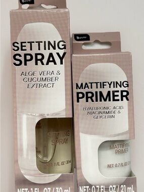 b.pure Mattifying Primer & Setting Spray